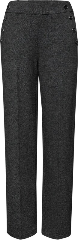 STREET ONE Buktētas bikses melns