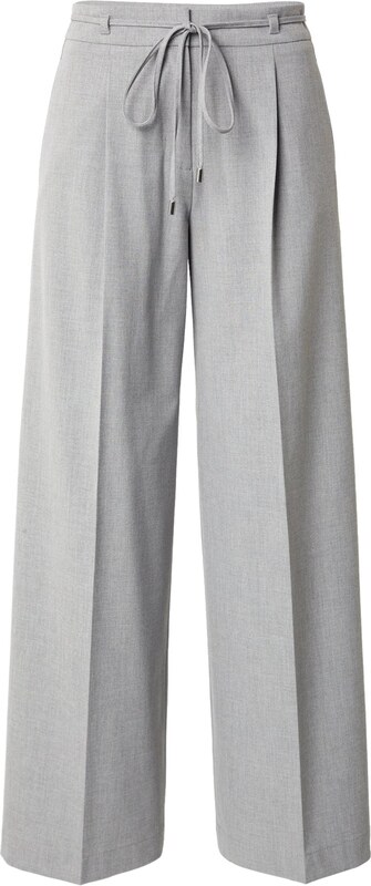 HUGO Klasiskas bikses 'Haminde' pelēks