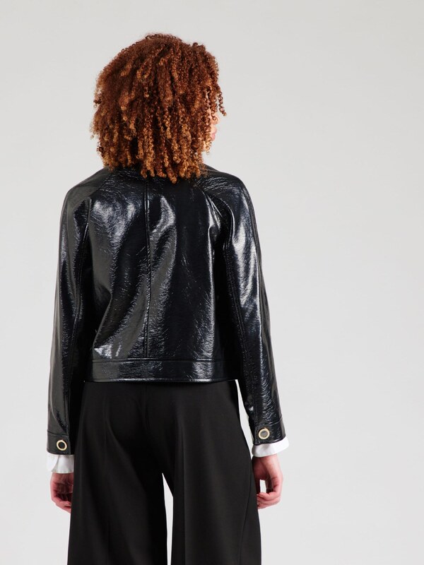 ARMANI EXCHANGE Starpsezonu jaka melns