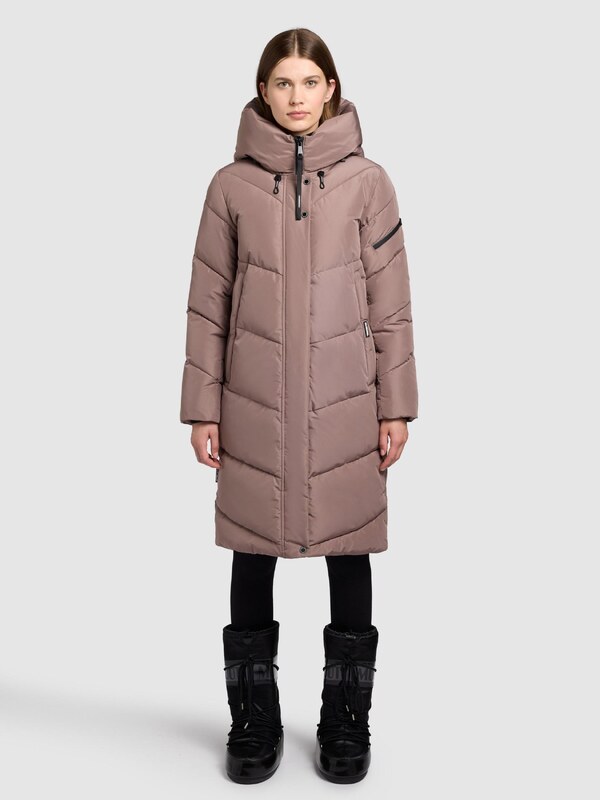 khujo Ziemas mētelis 'Jange' gaiši brūns