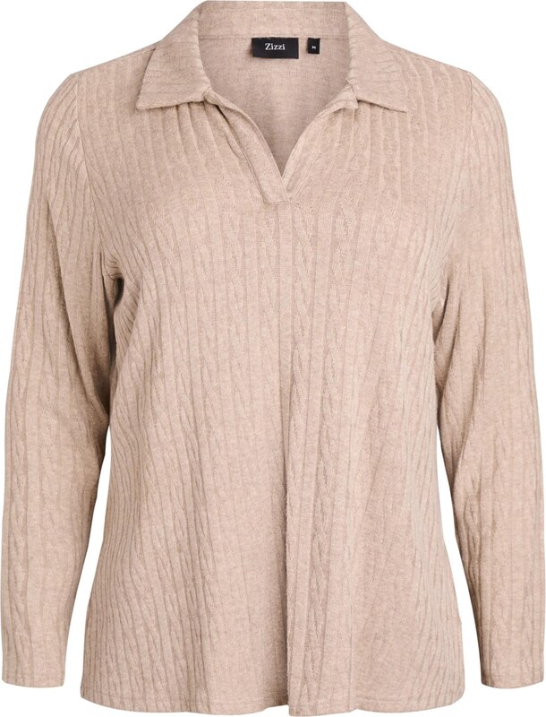 Zizzi Džemperis bēšs