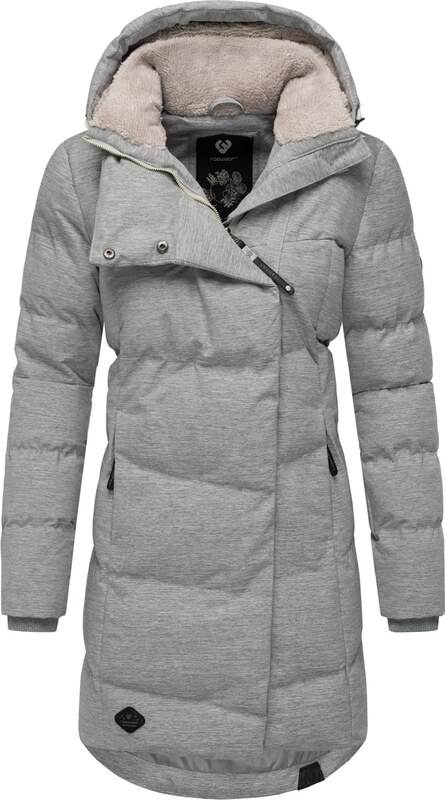 Ragwear Ziemas mētelis 'Pavla' sudrabpelēks