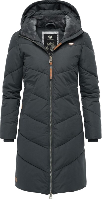 Ragwear Ziemas mētelis 'Rebelka' antracīta