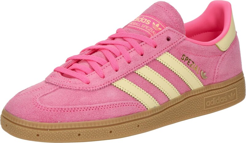 ADIDAS ORIGINALS Zemie brīvā laika apavi 'HANDBALL SPEZIAL' dzeltens / rozā