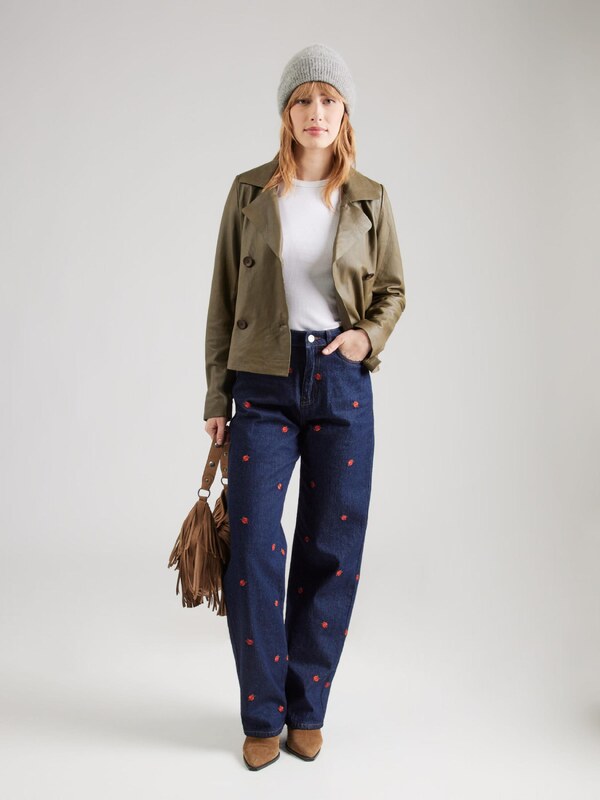 Maze Starpsezonu jaka olīvzaļš