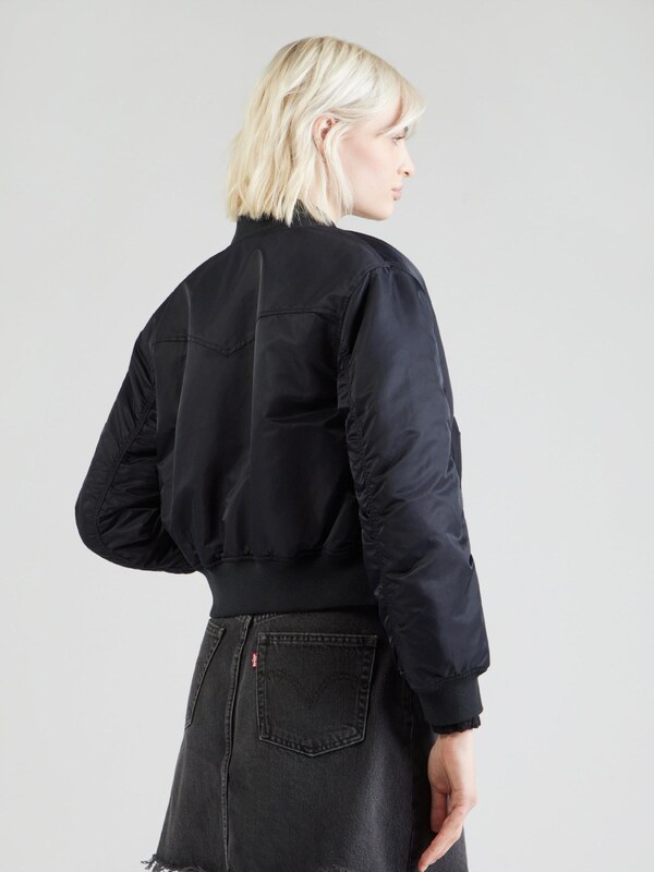 LEVI'S  Starpsezonu jaka 'Scout Western Bomber' melns