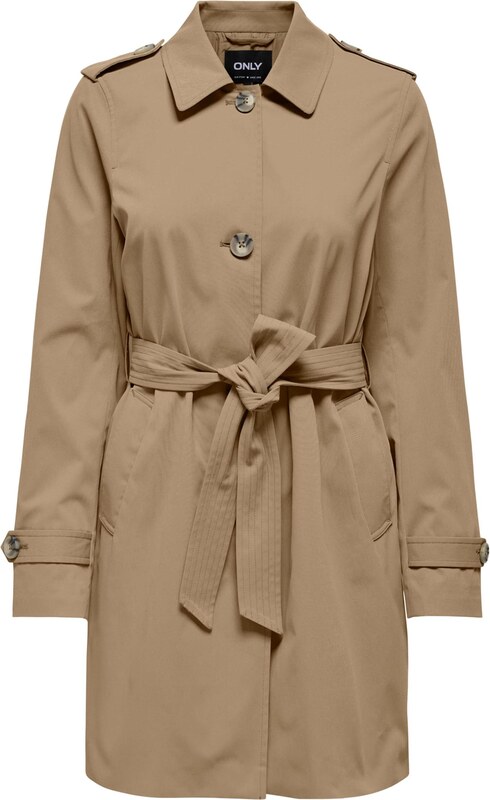 ONLY Starpsezonu mētelis 'ONLDISA' tumši bēšs