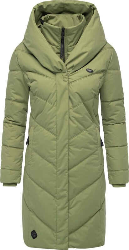 Ragwear Ziemas mētelis 'Natalka' gaiši zaļš