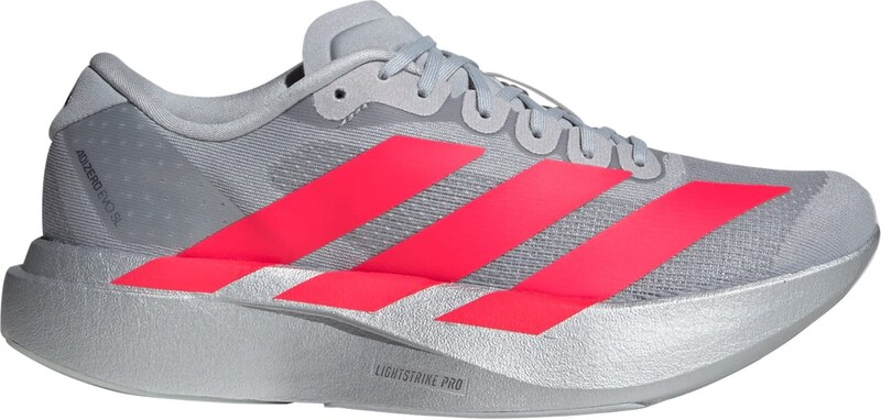 ADIDAS PERFORMANCE Skriešanas apavi 'Adizero Evo SL' purpura / sudrabs