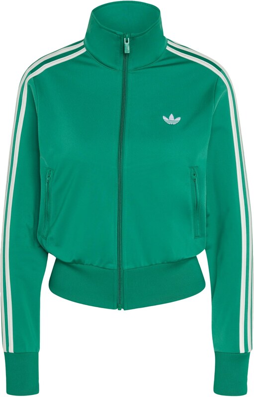 ADIDAS ORIGINALS Sportiska jaka 'Firebird Classic' nefrīta / balts