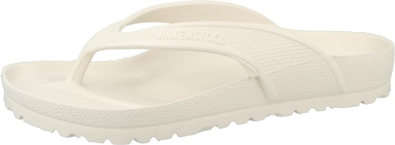 BIRKENSTOCK Iešļūcenes ar pirkstu atdalītāju 'Honolulu' balts