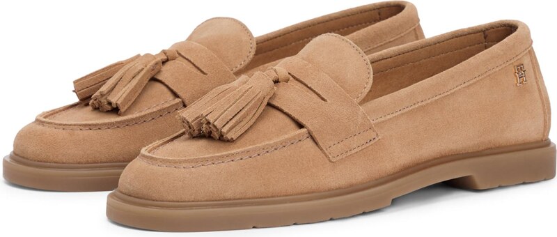 TOMMY HILFIGER Iešļūcenes brūns