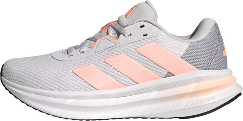 ADIDAS PERFORMANCE Skriešanas apavi 'GALAXY 7' pelēks / gaiši pelēks / persiku