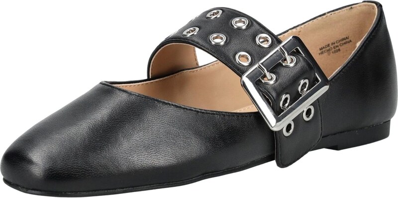STEVE MADDEN Balerīnas ar siksniņu melns
