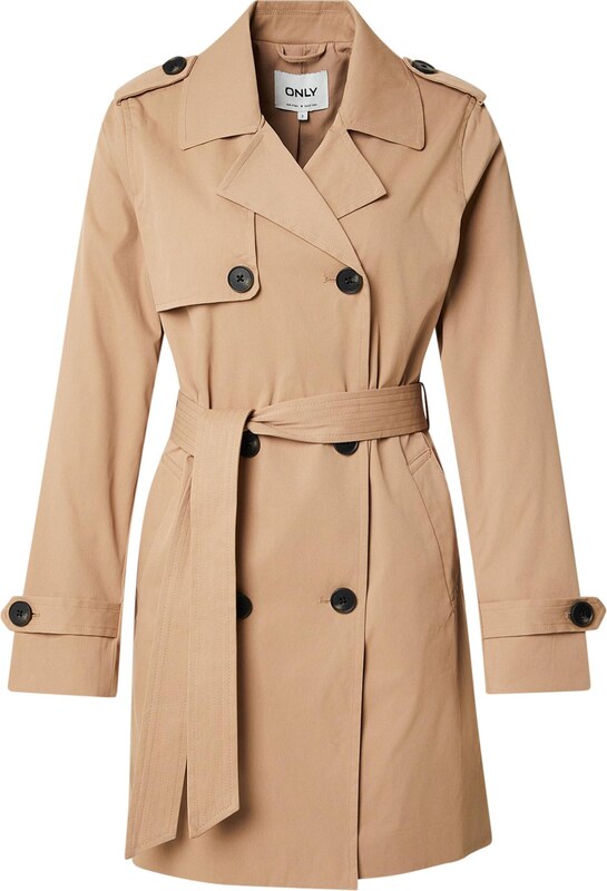 ONLY Starpsezonu mētelis 'ONLDisa' tumši bēšs