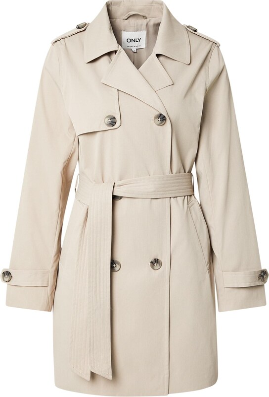 ONLY Starpsezonu mētelis 'ONLDisa' pelēcīgs