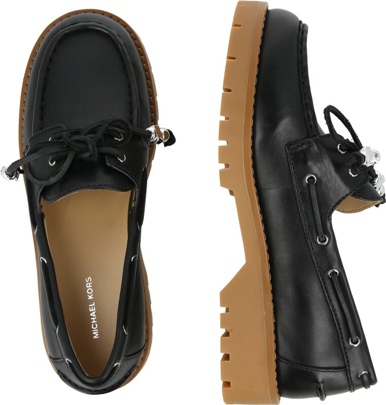 MICHAEL Michael Kors Mokasīni 'KENNY' melns
