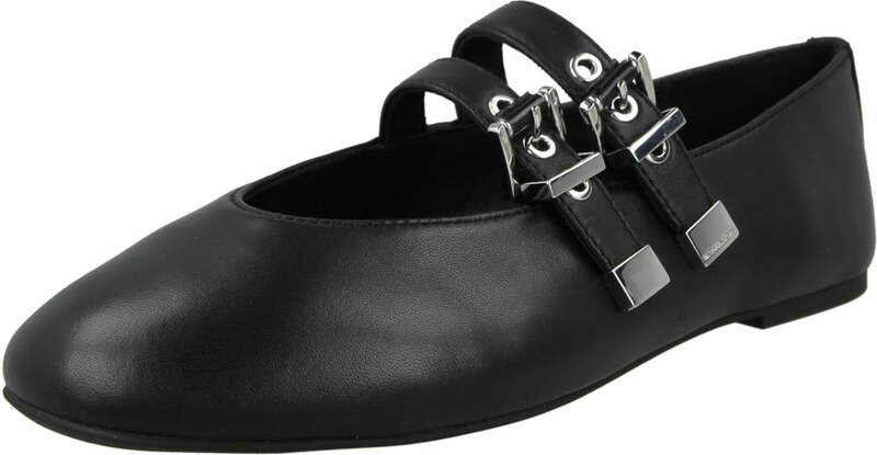 MICHAEL Michael Kors Balerīnas ar siksniņu 'ROWEN' melns