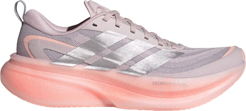 ADIDAS PERFORMANCE Skriešanas apavi 'Supernova Glide' ceriņu / laša / sudrabs