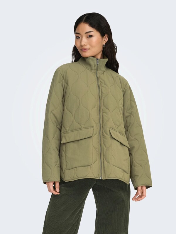 JDY Starpsezonu jaka 'JDYRaya' olīvzaļš