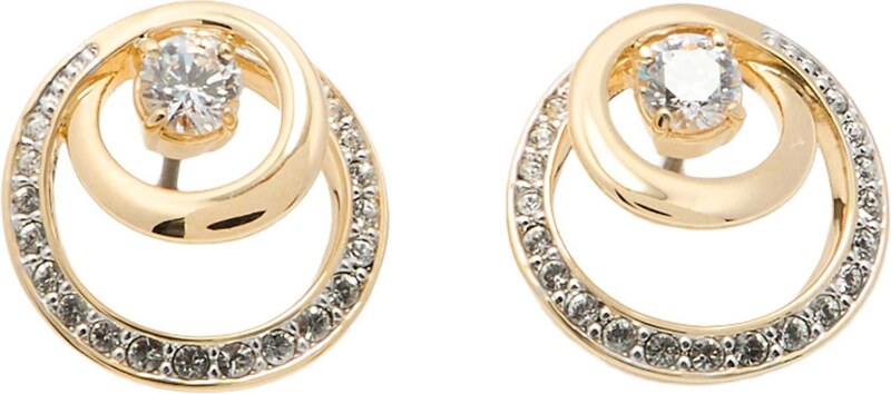 Swarovski Auskari zelts