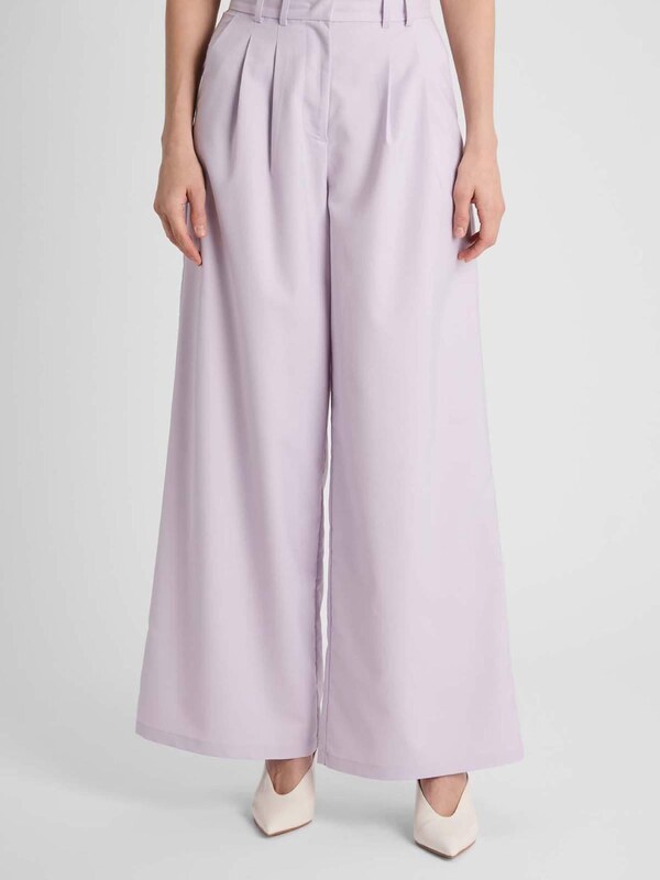 GUIDO MARIA KRETSCHMER FOR BRIDGERTON Klasiskas bikses 'Kate' pasteļlillā