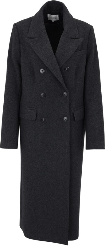 Guido Maria Kretschmer Women Starpsezonu mētelis 'Heather' antracīta