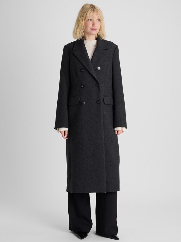 Guido Maria Kretschmer Women Starpsezonu mētelis 'Heather' antracīta