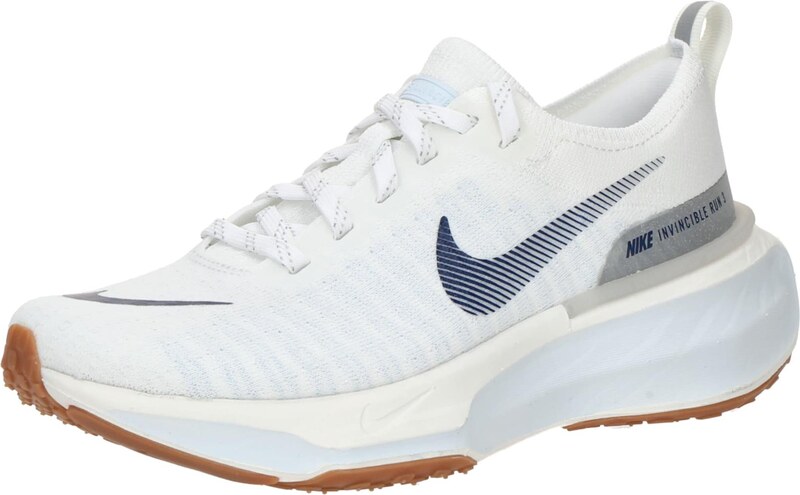 NIKE Skriešanas apavi 'INVINCIBLE RUN 3' tumši zils / pasteļdzeltens / balts