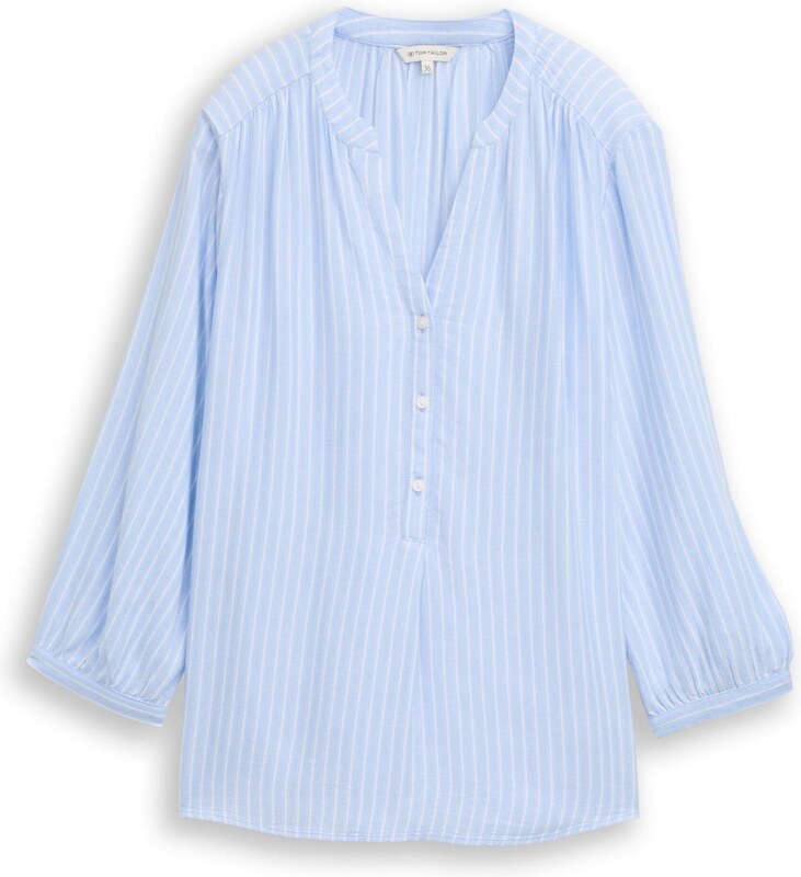 TOM TAILOR Blūze debeszils / balts