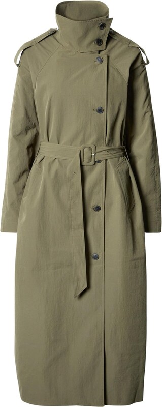 Vero Moda Tall Starpsezonu mētelis olīvzaļš