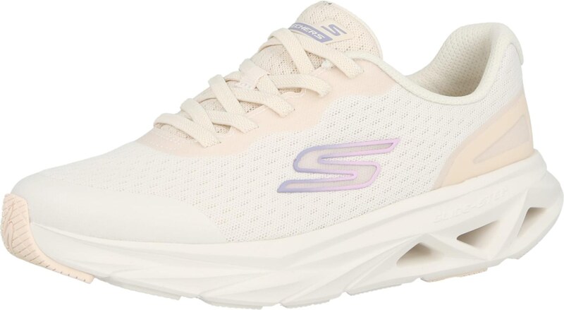 SKECHERS Zemie brīvā laika apavi 'GLIDE-STEP VORTEX - AVALIN' bēšs / lavandas / debesu lillā / dabīgi balts
