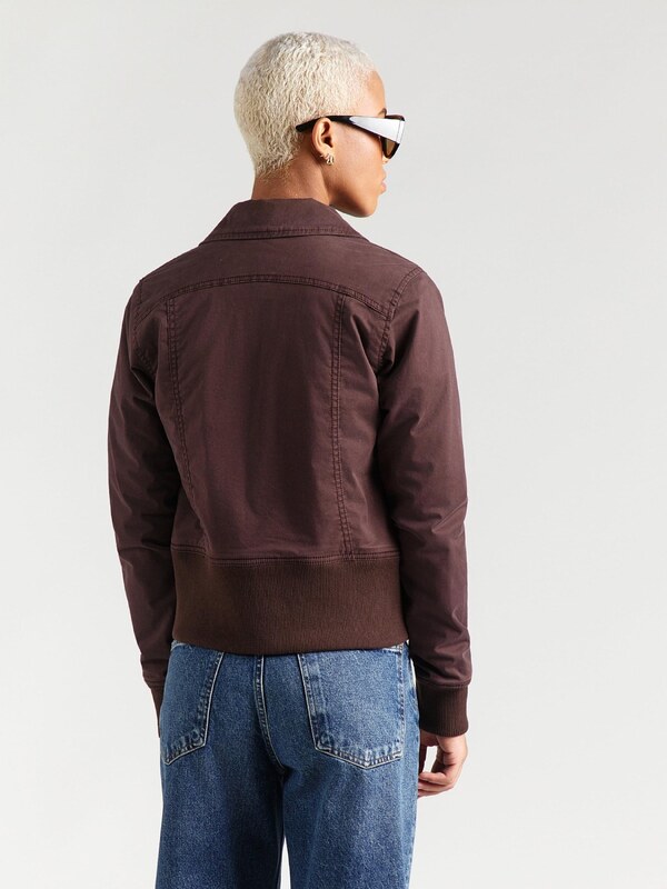 HOLLISTER Starpsezonu jaka tumši brūns