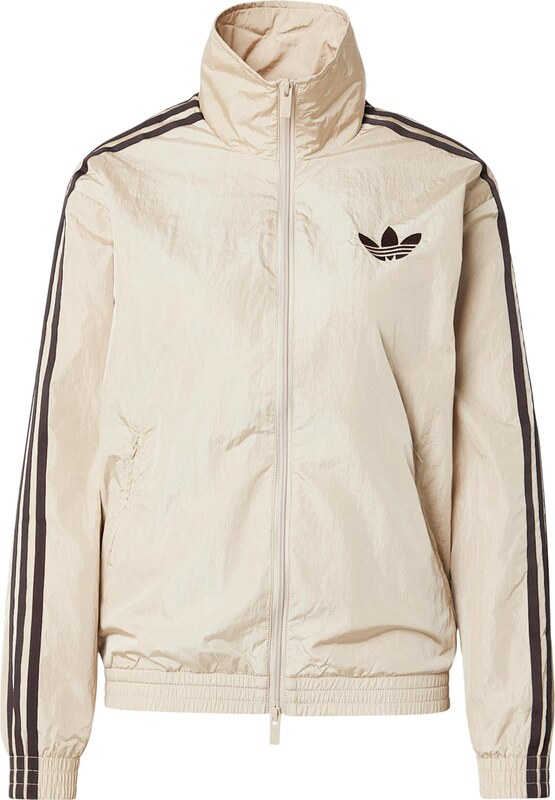 ADIDAS ORIGINALS Sportiska jaka 'FB' bēšs / melns