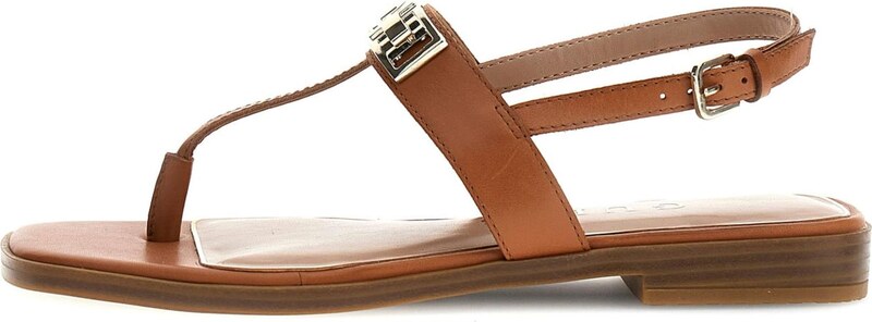 GUESS Iešļūcenes ar pirkstu atdalītāju 'Ramiry' konjaka toņa