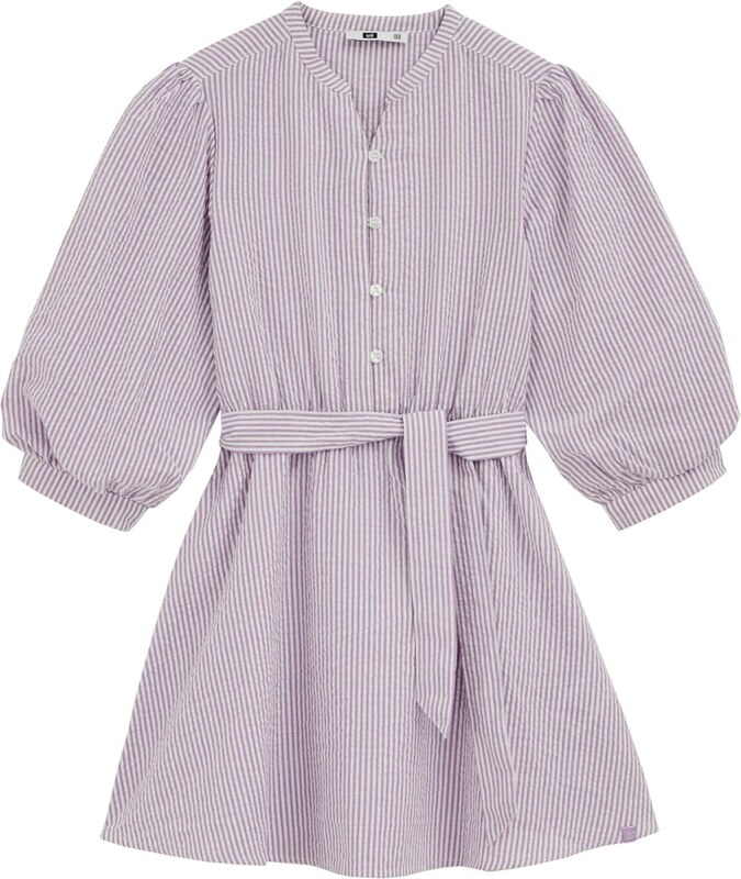 WE Fashion Kleita lillā / vilnbalts