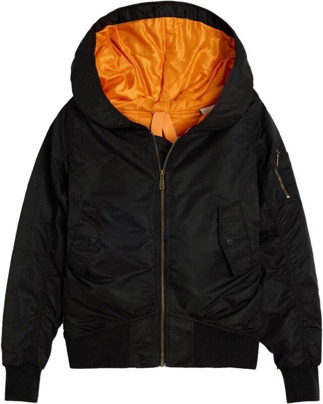 Desigual Starpsezonu jaka 'Masha Popova' melns