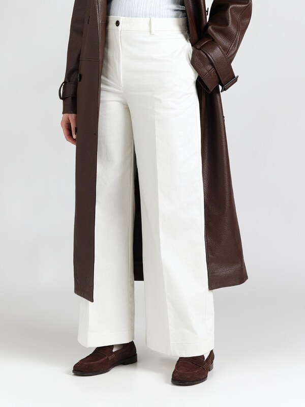 Calvin Klein Jeans Buktētas bikses balts