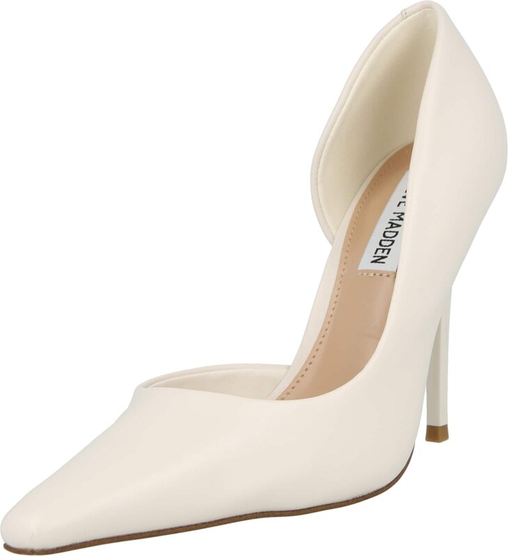 STEVE MADDEN Augstpapēžu kurpes 'Ellenor' krēmkrāsas