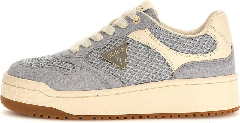 GUESS Zemie brīvā laika apavi 'Miram' nebalināts / ceriņu