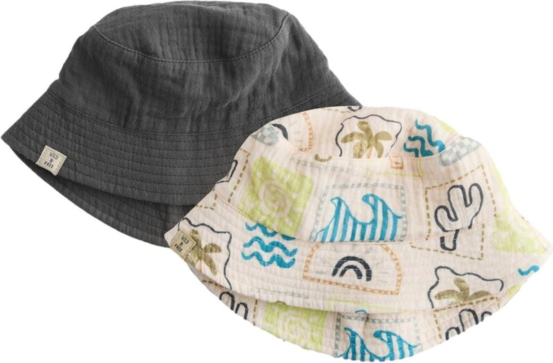 Next Hūte zils / pelēcīgs / tumši pelēks / gaiši zaļš