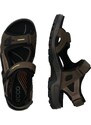 ECCO Trekinga sandales 'Offroad' dubļu krāsas / melns