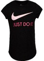 Nike Sportswear T-Krekls rozā / gaiši rozā / melns