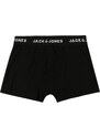 Jack & Jones Junior Apakšbikses 'Huey' melns / balts