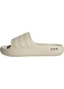 ADIDAS ORIGINALS Ādas čības 'Adilette Ayoon' bēšs / melns
