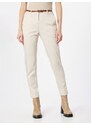 COMMA Čino bikses krēmkrāsas / kastaņbrūns