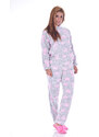 TIMILJA Sieviešu pidžama Mājas kostīms Kokvilnas ļoti silta pūkains 71593PR S-2XL