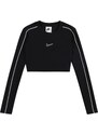Nike Sportswear T-Krekls melns / balts