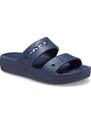 Crocs Baya Platform Sandal Navy