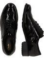 CLARKS Kurpes ar šņorēm 'Havisham' melns